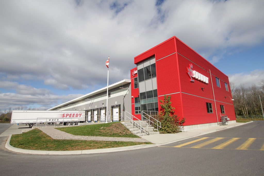 Speedy Transport CrossDock Warehouse & Office Bourgon Construction